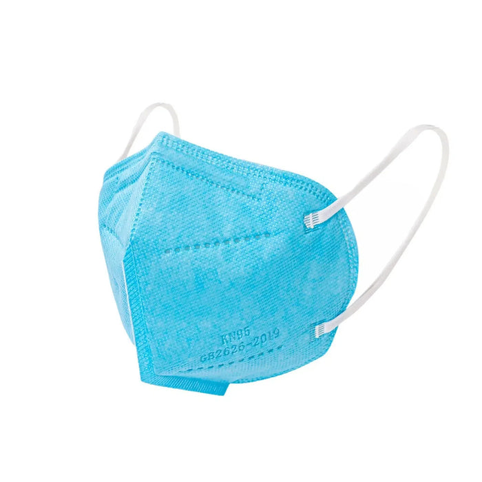 Brookwood Med KN95 Face Masks, CE Certified, 5PLY, Protective Mask, K95 Respirator-FuturePPE-Baby Blue-10 Masks-Dr Medic