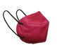 Brookwood Med KN95 Face Masks, CE Certified, 5PLY, Protective Mask, K95 Respirator-FuturePPE-Crimson-10 Masks-Dr Medic