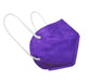 Brookwood Med KN95 Face Masks, CE Certified, 5PLY, Protective Mask, K95 Respirator-FuturePPE-Purple-10 Masks-Dr Medic