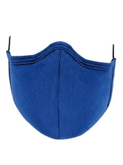 Cotton Cloth Face Mask Reusable Washable, Blue, 5 Pack-FuturePPE-Dr Medic