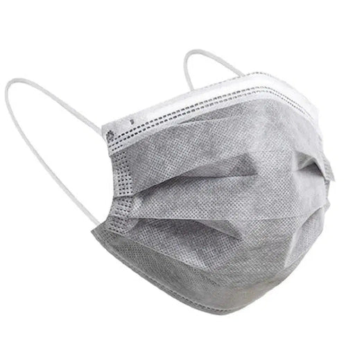 FuturePPE 3 Ply Disposable Face Mask , 3PLY, 3-PLY Face Mask - Surgical Masks-Dr Medic-Gray-50 Masks-Dr Medic