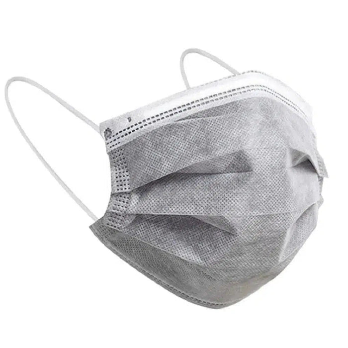 FuturePPE 3 Ply Disposable Face Mask , 3PLY, 3-PLY Face Mask - Surgical Masks-Dr Medic-Gray-50 Masks-Dr Medic