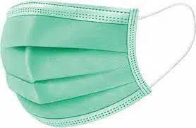 FuturePPE 3 Ply Disposable Face Mask , 3PLY, 3-PLY Face Mask - Surgical Masks-Dr Medic-Green-50 Masks-Dr Medic