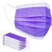 FuturePPE 3 Ply Disposable Face Mask , 3PLY, 3-PLY Face Mask - Surgical Masks-Dr Medic-Purple-50 Masks-Dr Medic