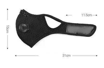 FuturePPE Mesh Sports Face Mask With a 5-Layer Carbon Activated Filter-FuturePPE-Dr Medic