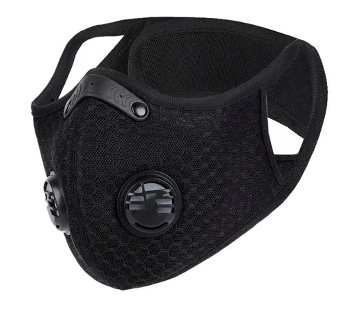FuturePPE Mesh Sports Face Mask With a 5-Layer Carbon Activated Filter-FuturePPE-Black-Dr Medic