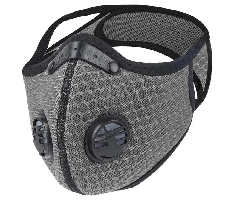 FuturePPE Mesh Sports Face Mask With a 5-Layer Carbon Activated Filter-FuturePPE-Gray-Dr Medic