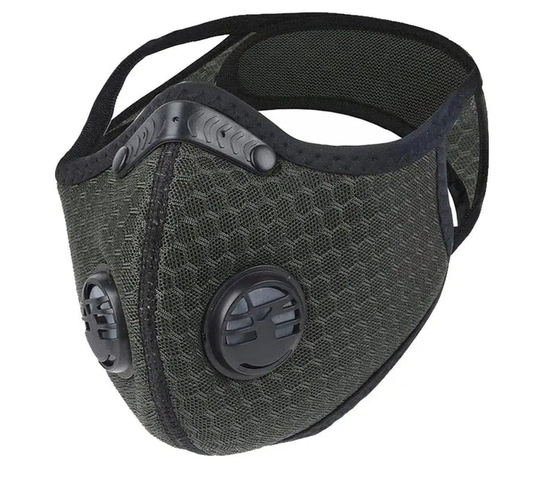 FuturePPE Mesh Sports Face Mask With a 5-Layer Carbon Activated Filter-FuturePPE-Green-Dr Medic