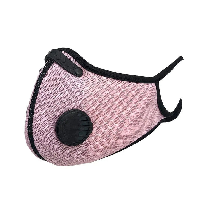 FuturePPE Mesh Sports Face Mask With a 5-Layer Carbon Activated Filter-FuturePPE-Pink-Dr Medic