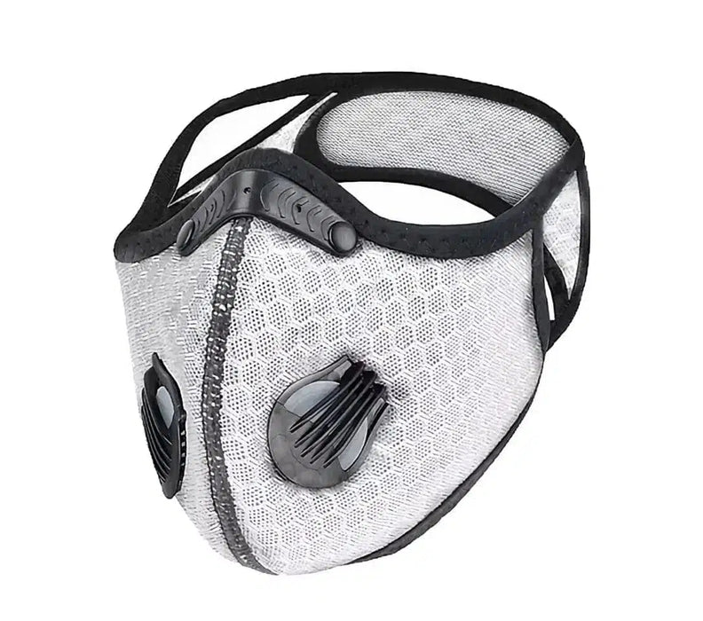 FuturePPE Mesh Sports Face Mask With a 5-Layer Carbon Activated Filter-FuturePPE-White-Dr Medic