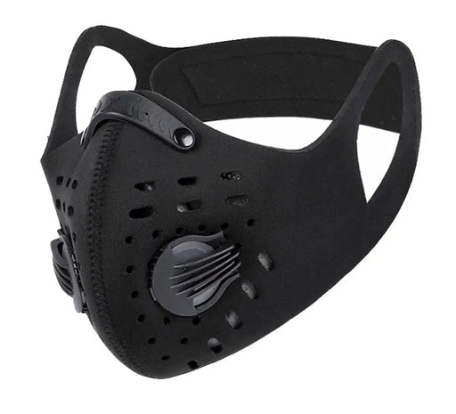 FuturePPE Neoprene Sports Face Mask with Premium Filter-Dr Medic-Black-Dr Medic