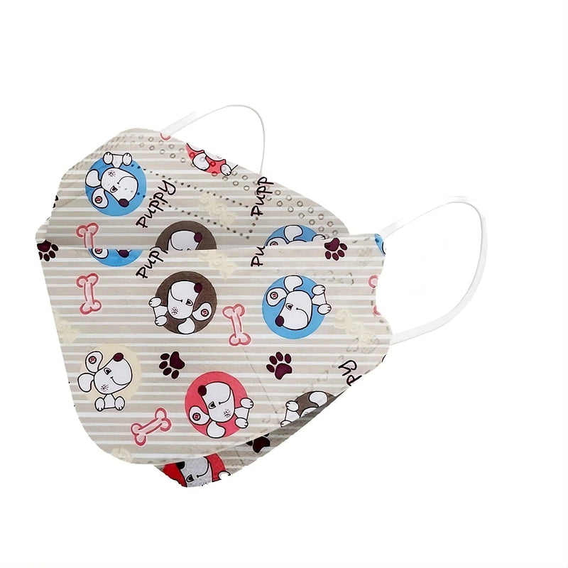 Kids KF94 Face Masks, Kids Disposable Masks-Dr Medic-Puppy-10 Pack-Dr Medic