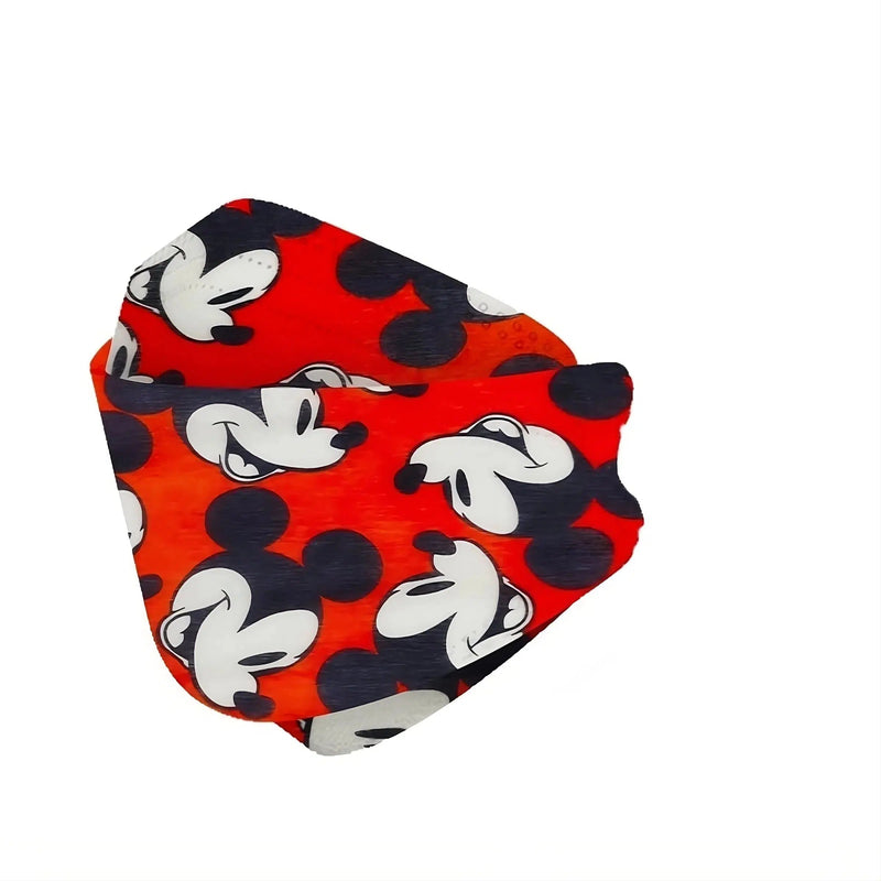 Kids KF94 Face Masks, Kids Disposable Masks-Dr Medic-Red Mickey Mouse-10 Pack-Dr Medic