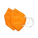 Small or Petite Sized KN95 Face Masks-Dr Medic-Orange-10 Masks-Dr Medic